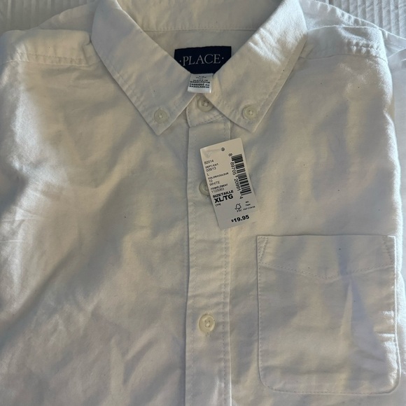 Boys xl button down white dress shirt - Picture 1 of 3
